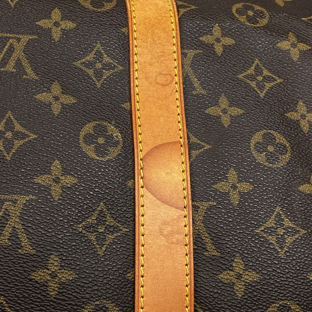 Louis Vuitton Keepall Handbag Travel Business Boston Bag Monogram Brown - Picture 4 of 7